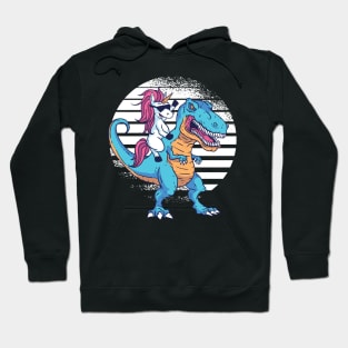 UNICORN cute T-REX dinosaur funny Hoodie